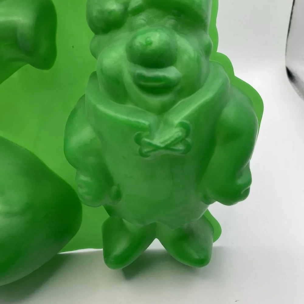 Vintage 80s GIANT JELLO / GUMMY MOLD FLINSTONES - HANNA-BARBERA - FRED BARNEY
